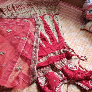 Bridal Paded Lehenga