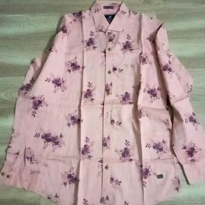 FLOWER PRINT MEN SHIRT