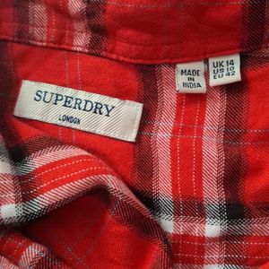 SUPERDRY Checkered Tailored Fit Shirt