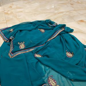 Heavy Work Saree