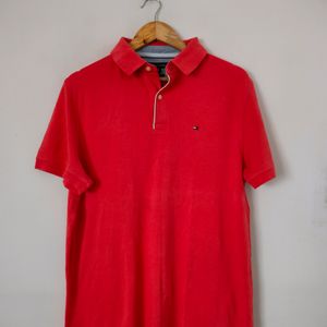 Authentic Tommy Hilfiger Red T-shirt