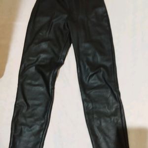 H&M Leather Skinny Pants Size Xs