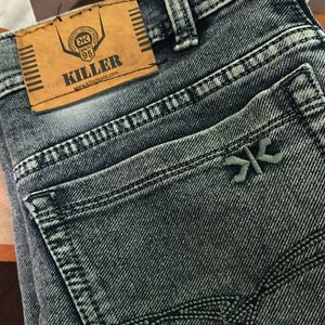 Killer Grey Straight Fit Jeans