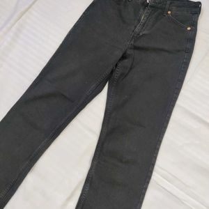 H&M Vintage Straight High Waist & Denim