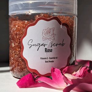 Rose Sandalwood Sugar Body Scrub