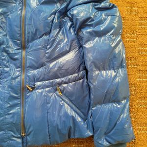 DIA BLUE PUFFER JACKET