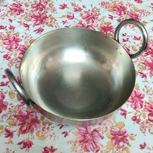 Heavy Small Kadai Stainless Steel