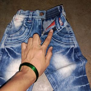 Blue Denim Jeans Kids Boys