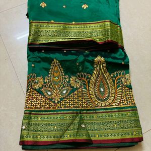 Kathpadar Saree