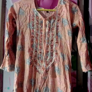 Pure Cotton Kurti🛍️🌿