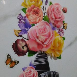 Flower Sticker