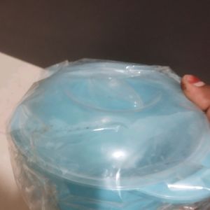 Air tight Blue Color Microwave Save Bowl