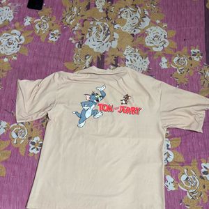 Tom And Jerry Oversized Tshirt