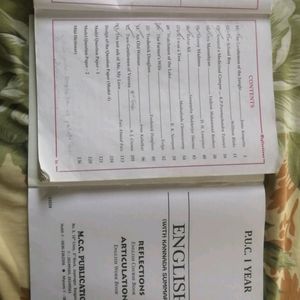 Puc 1st Year English Textbook + Guide