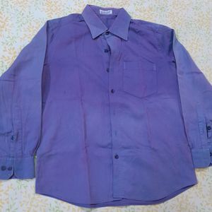 Used Purple Formal Shirt