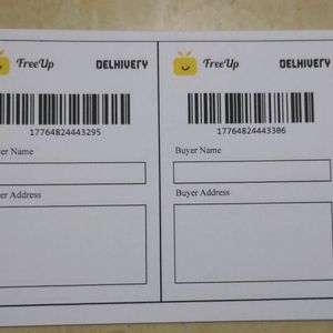 15 Freeup Shipping Label