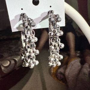 Silver  Earrings