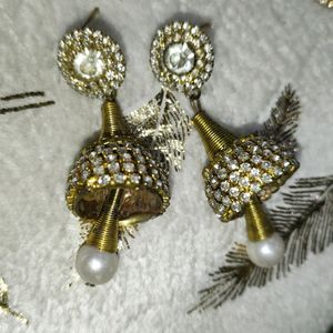 3Combo Earrings+Ring In Just 100/-