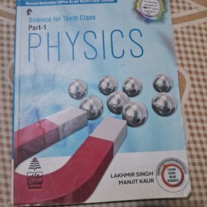 Physics Class 10th Book