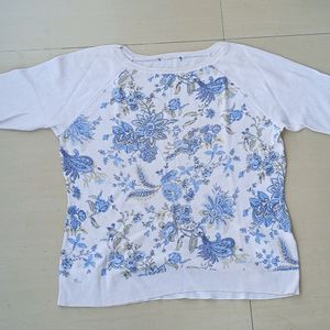 Floral Print Sweater (Women)