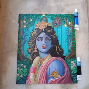 Krishna Canvas Painting