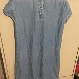 Denim Shift Dress