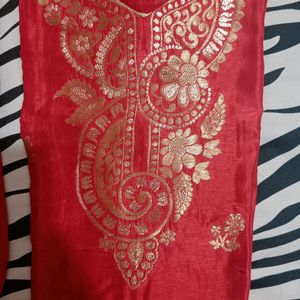 Meena Bazar Pashmina Suit