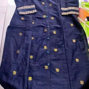 Chanderi Cotton Kurta