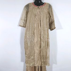 Aurelia Beige Kurta Set