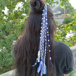 Boho Navratri Hair Accessories