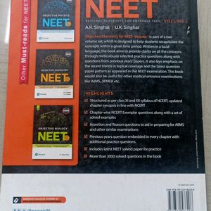 Chemistry For Neet