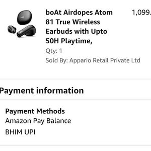 Boat Airdopes Atom 81🌸