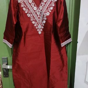 Maroon Kurti