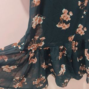 Sassafras Floral Wrap Dress