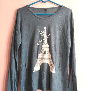 Blue Paris Tshirt