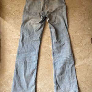 H&M Bootcut Distressed Denim