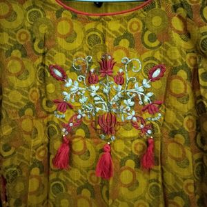 Double Layer Festive Kurti