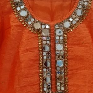 Mirror Work Kurti