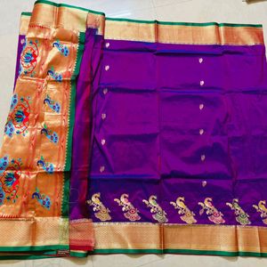 Kathpadar Paithani Saree