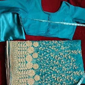 Heavy Embroided Saree