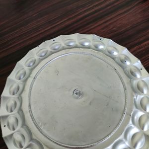 Silver Painted Tray