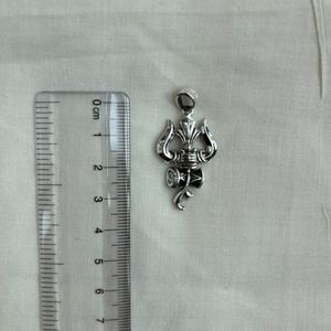 Silver 925 Hallmarked Trishul Locket