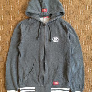 DICKIES HOODED ZIPPER UPPER GREY