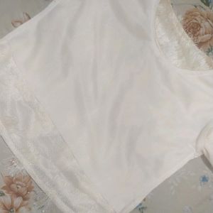 New White Croptop