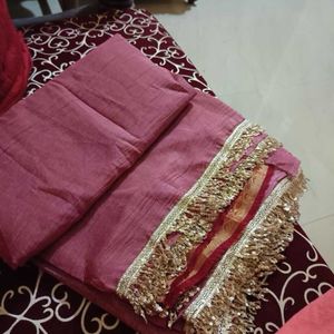 Totally New Saree With Unstitched Blouse