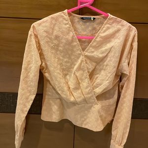 Peach Cotton Top