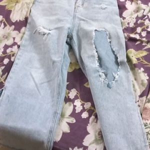 No Pink Original Jeans With Slit Cut