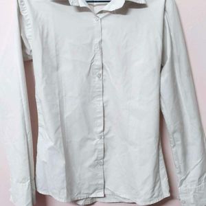 Women Formal White Shirt