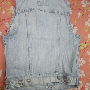 Denim Half Jacket