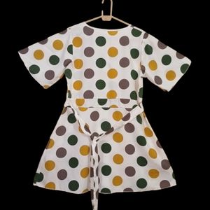 Color Polka Dot Dress